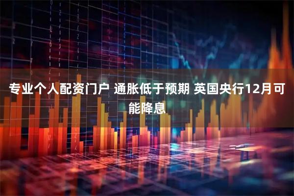 专业个人配资门户 通胀低于预期 英国央行12月可能降息